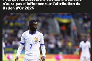 宝威体育-离颁奖仅剩15天！队报：登贝莱受伤不影响金球奖评选，投票已截止